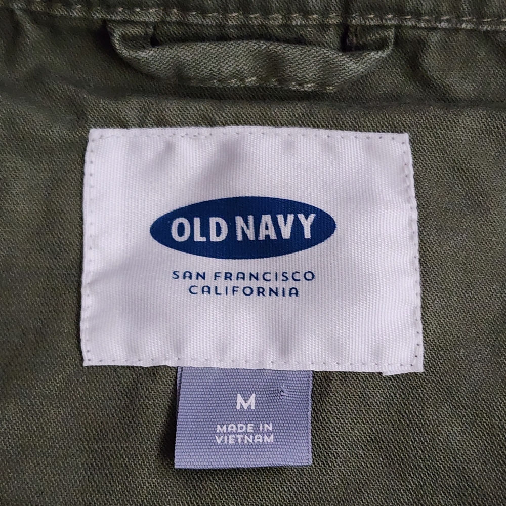 Old Navy Twill Field Jacket Hunter Pines Women's Medium - Picture 12 of 14